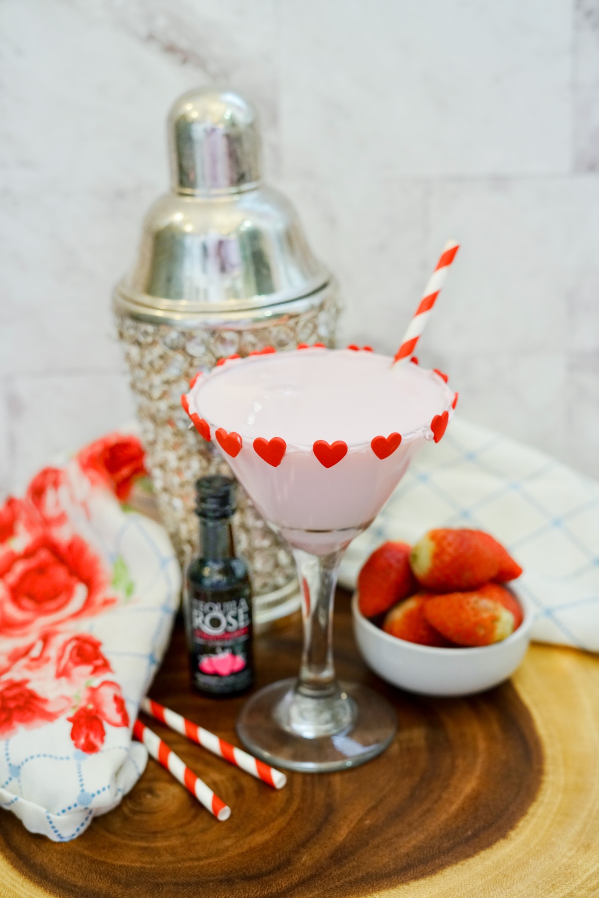 chocolate covered strawberry martini recipe