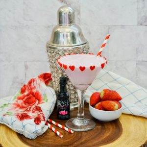 square chocolate covered strawberry martini recipe