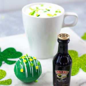 how to make a st. patricks day cocktail bomb square