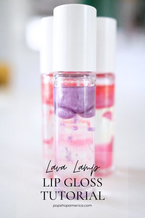 DIY Lava Lamp Lip Gloss