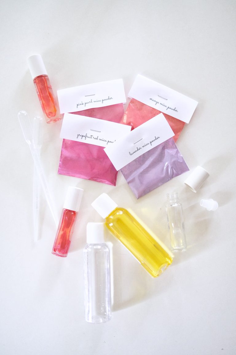 DIY Lava Lamp Lip Gloss