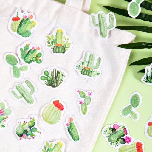 cactus and succulent sticker pack