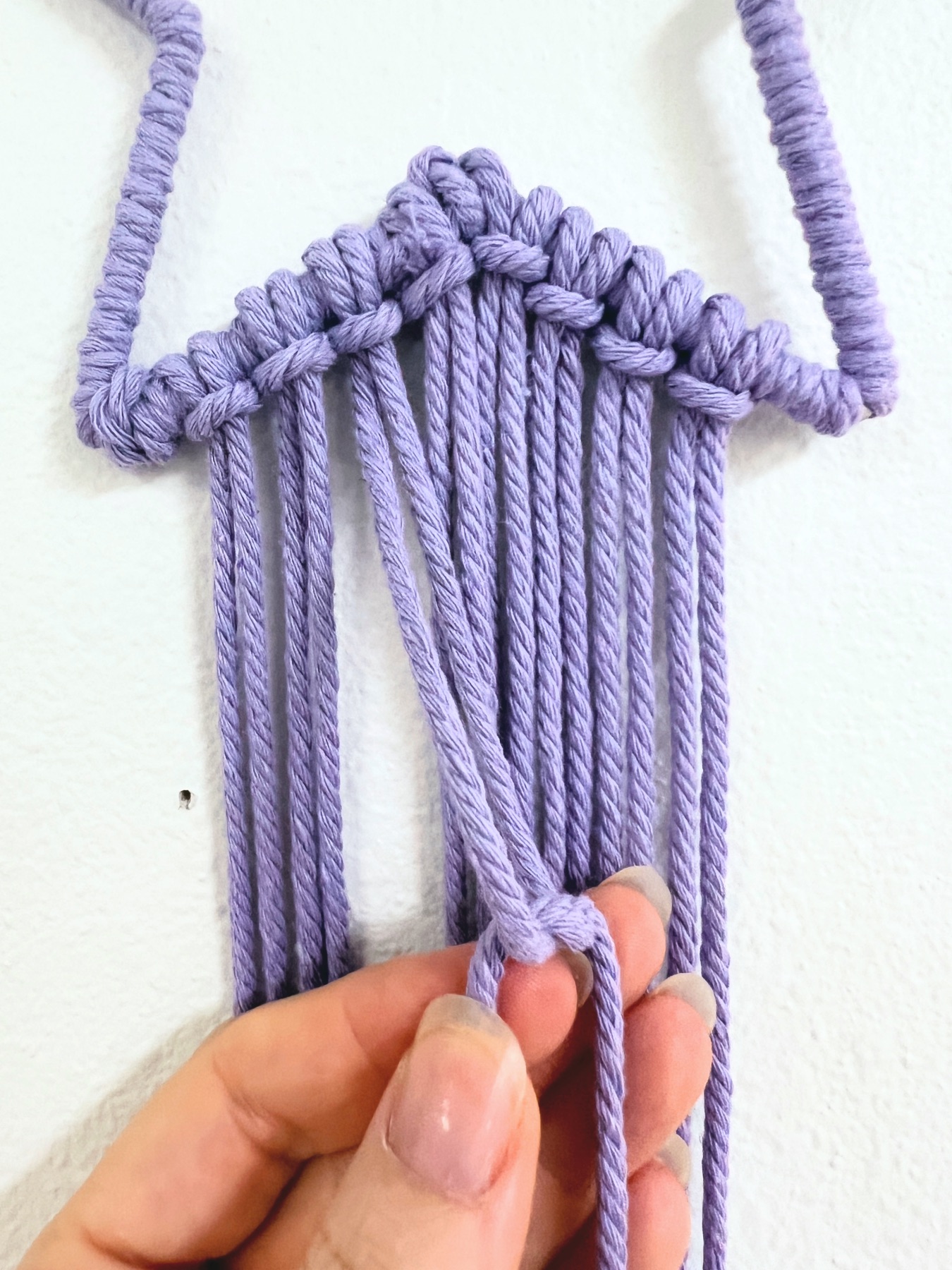 how to make a double half hitch knot