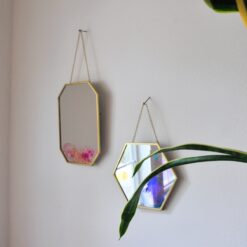 finished alcohol ink mirrors craft kit