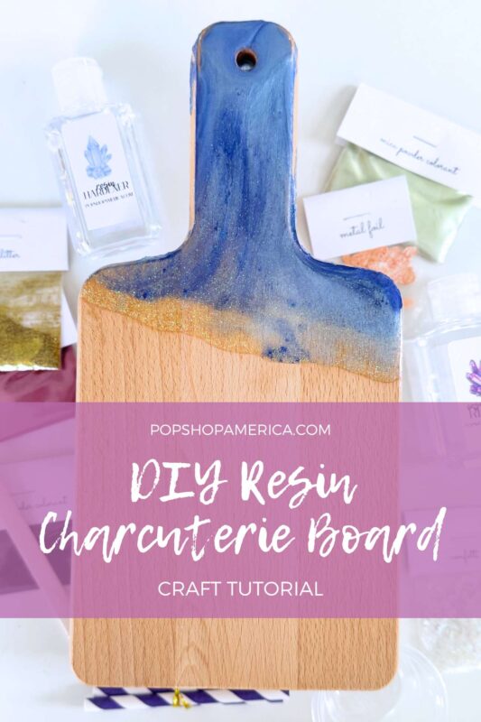 DIY Resin Charcuterie Board Tutorial Feature
