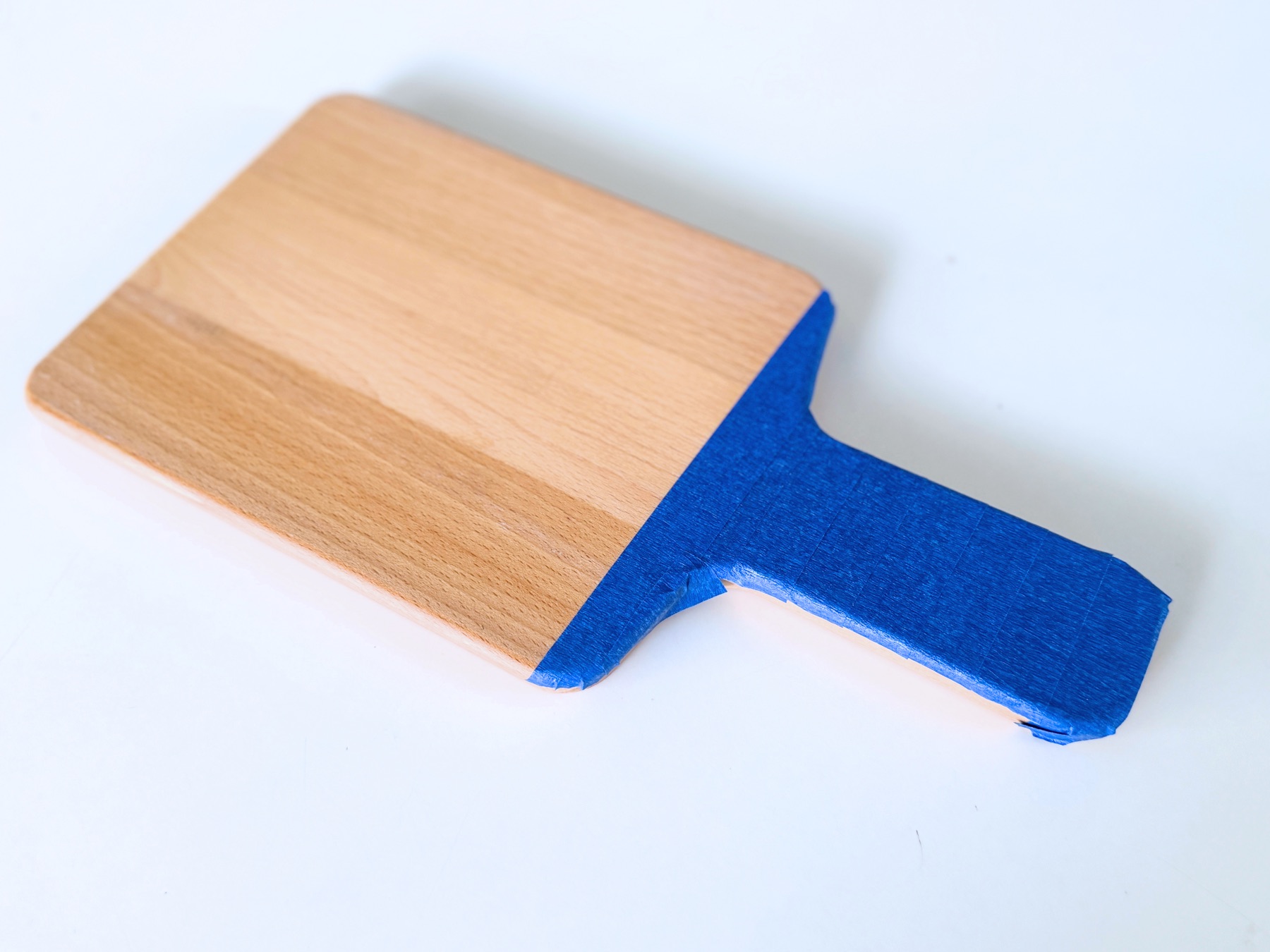 cover the back of the board with tape web