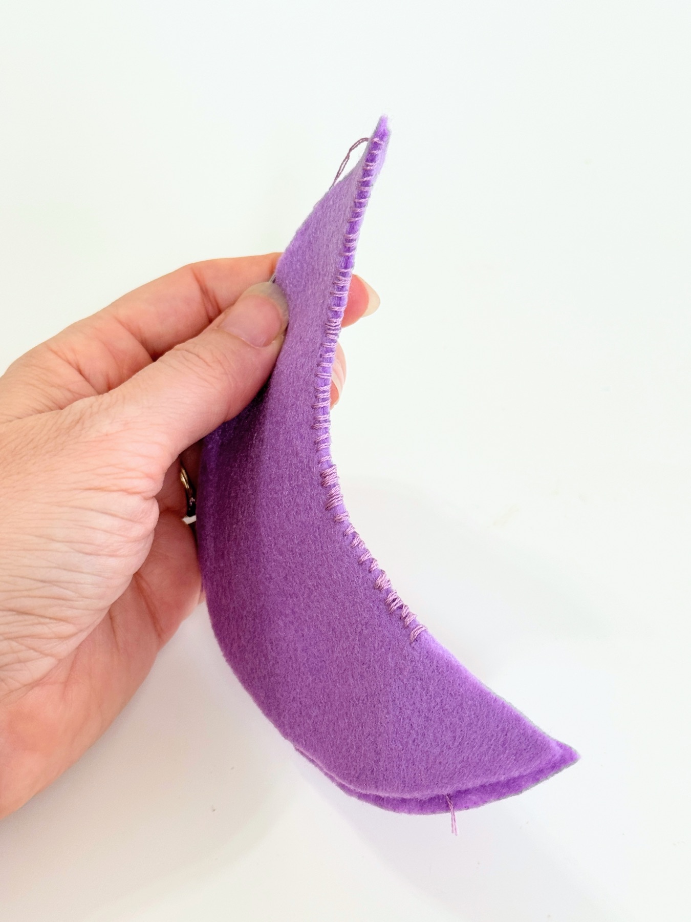 continue to stitch the moon web