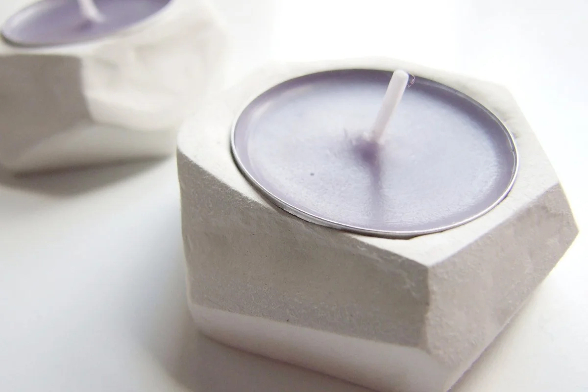 Geometric Tea Light Holder Gathering Beauty Blog