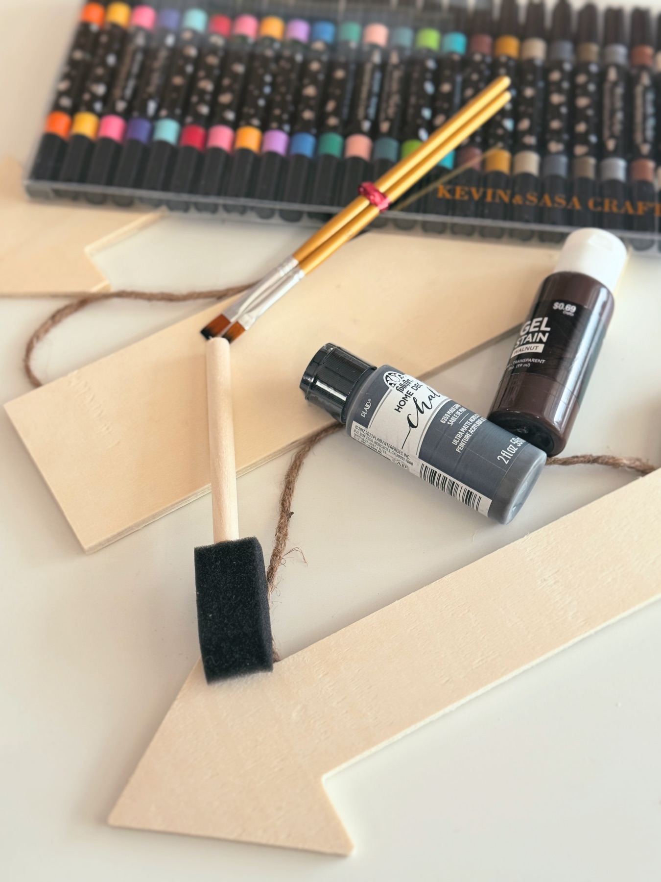 supplies to make a easter wooden sign