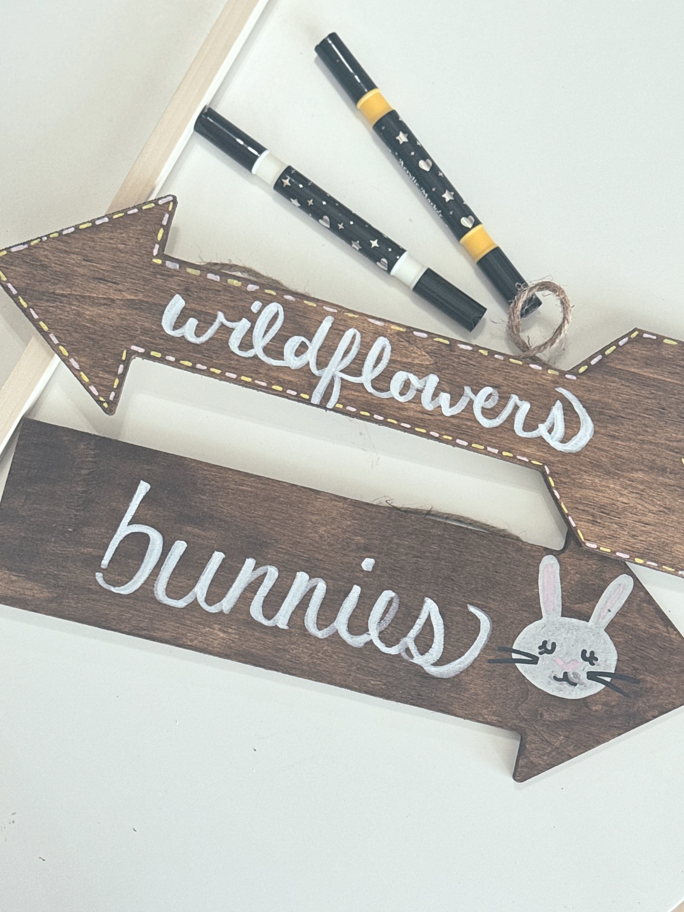 wood stained signs finished pop shop america